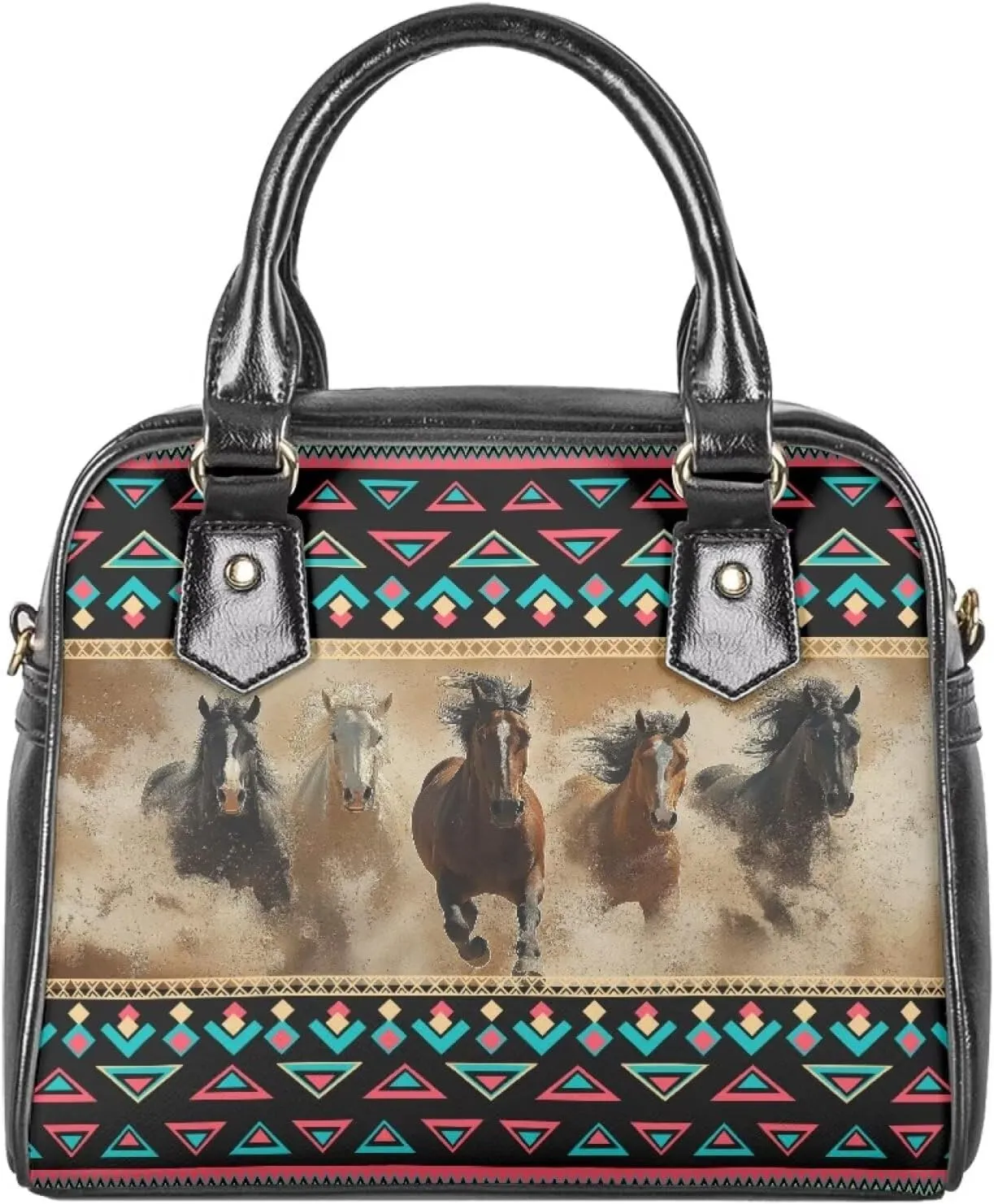 Womens Satchel Handbag Waterproof Leather Crossbody Bag with Adjustable Strap Top Handle Hobo Bag