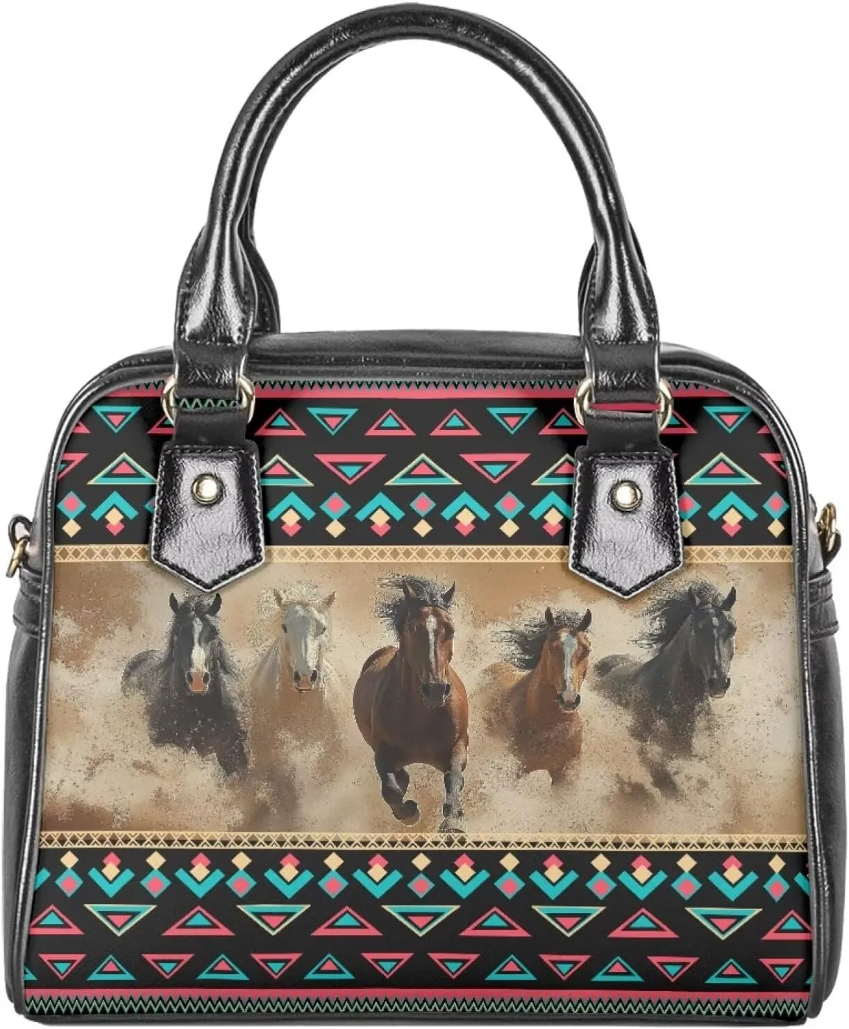 Womens Satchel Handbag Waterproof Leather Crossbody Bag with Adjustable Strap Top Handle Hobo Bag