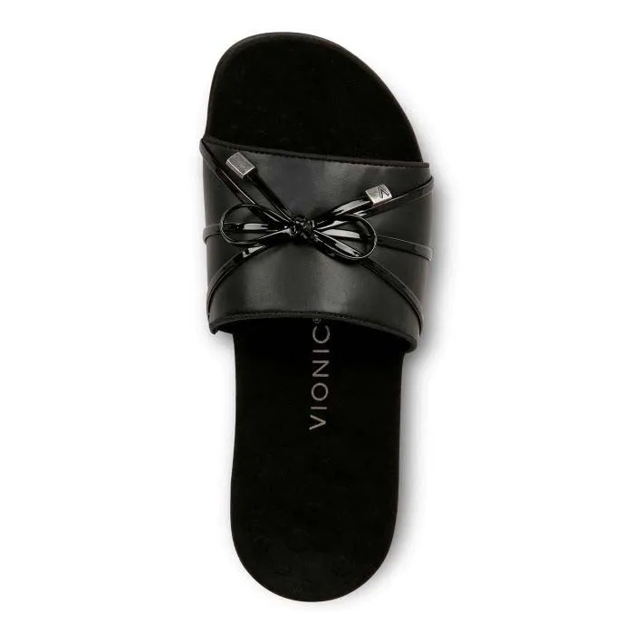 Womens Vionic Bella Slide in Black