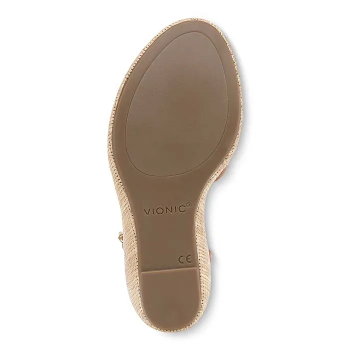 Womens Vionic Marina in Camel