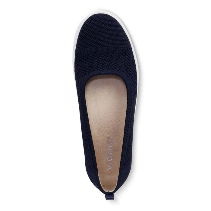 Womens Vionic Uptown Skimmer in Navy