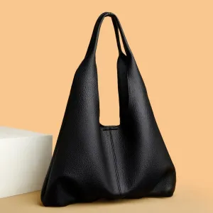 Work Tote Bag Soft Leather Purses for Women's Shoulder Handbags Come with a Zipper Pouch Hobo Bags Vegan Purse