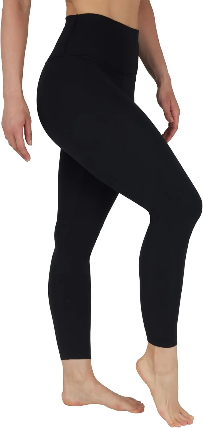 Yogalicious Squat Proof Fleece Lined High Waist Leggings for Women
